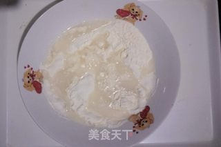 香喷喷的豆沙馅儿饼的做法步骤：3