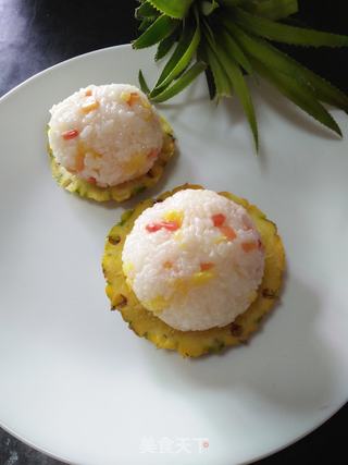 菠萝糯米饭的做法步骤:11