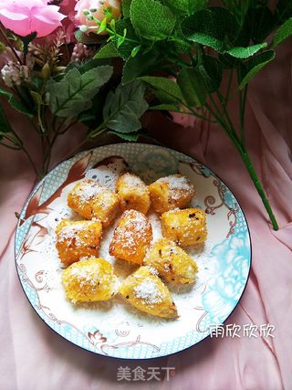 炸香蕉的做法步骤:7