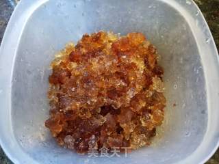 雪耳木瓜炖桃胶的做法步骤:4