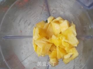 既能瘦身又好喝的果汁|黄瓜菠萝汁的做法步骤:3