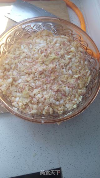 猪肉白菜馅饺子的做法步骤:3