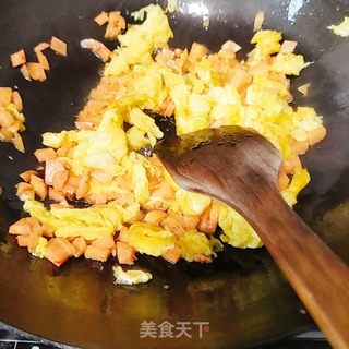 鸡胸肉菠萝饭的做法步骤:9
