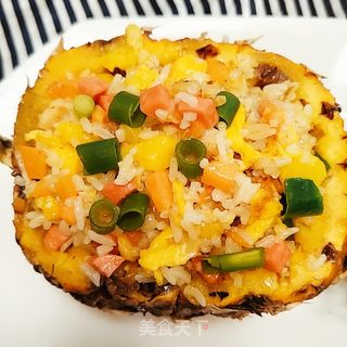 鸡胸肉菠萝饭的做法步骤:20