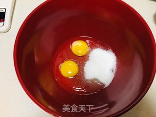 抹茶白巧克力磅蛋糕的做法步骤:2