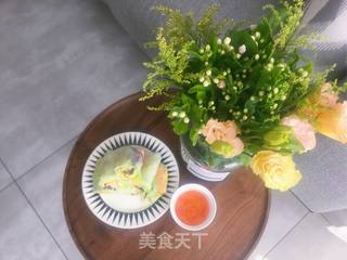 十分钟快手早餐 越式春卷的做法步骤:10