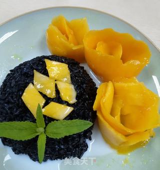 芒果椰汁乌饭的做法步骤：7