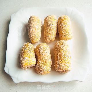炸香蕉的做法步骤：6