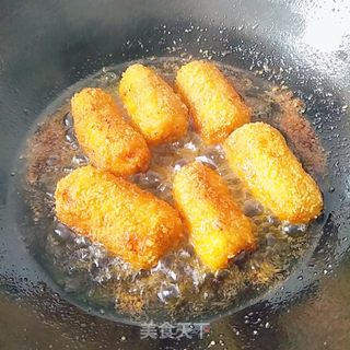炸香蕉的做法步骤：9