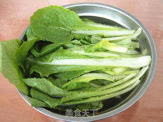 小白菜猪肉馅水饺的做法步骤:3