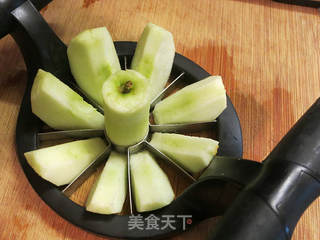 玉桂红糖烤苹果--水果的做法步骤:2