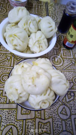 白菜肉馅包子的做法步骤:10