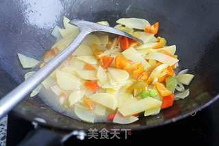青椒土豆片的做法步骤:5