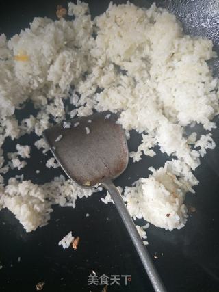 时蔬炒饭的做法步骤:4