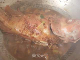 炖冰岛红鱼的做法步骤：6