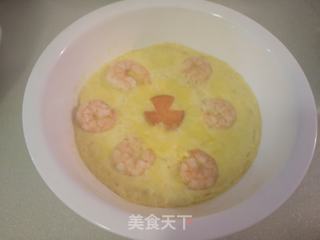 虾仁蒸蛋的做法步骤:7