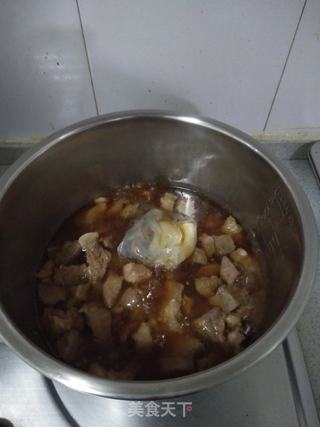 梅花肉炖山药的做法步骤:8