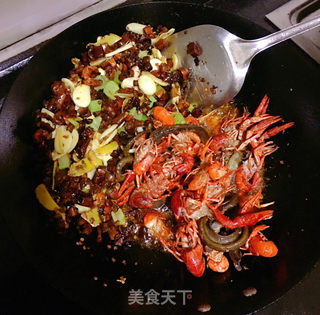 辣子鳝鱼小龙虾的做法步骤:8