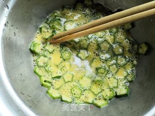 秋葵鸡蛋卷饼的做法步骤:7