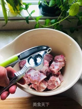 子排烤芦笋蘑菇的做法步骤:4