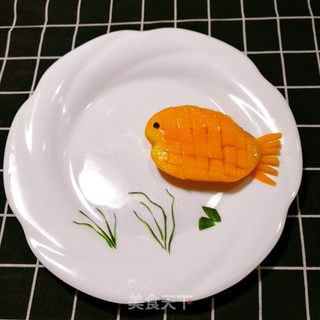 芒果拼盘的做法步骤：6