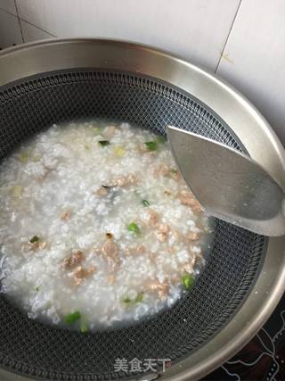 肉末榆钱粥的做法步骤：5