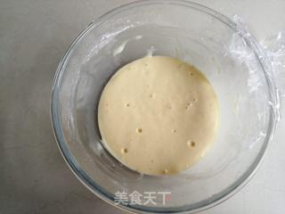 酵母版炼奶松饼的做法步骤:6