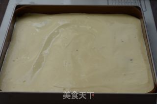奶牛纹蓝莓蛋糕卷的做法步骤：11