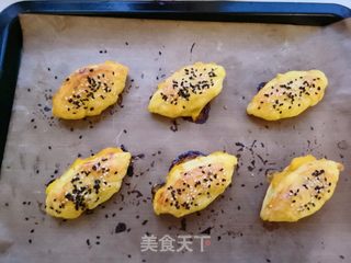 #水果#蛋挞皮芒果酥的做法步骤:8