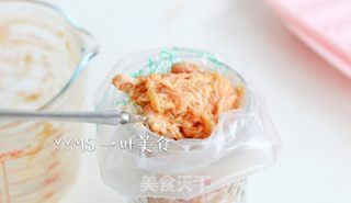 奥尔良虾仁猪肉香肠的做法步骤：4