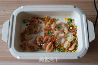 海鲜咖喱饭的做法步骤:7