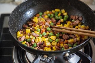 杂蔬焗彩椒的做法步骤:4