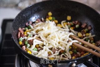 杂蔬焗彩椒的做法步骤:5
