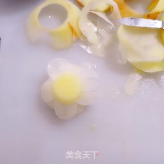 月季花拼盘的做法步骤:4
