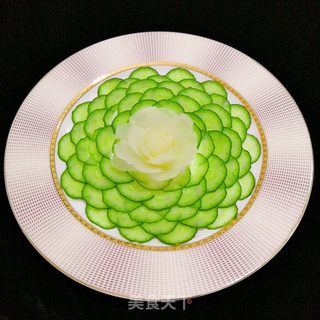 月季花拼盘的做法步骤:9