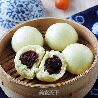 春天也要好好吃早餐,苦荞红豆包都给你做好了! 香到跳脚的苦荞红豆包的做法步骤:6