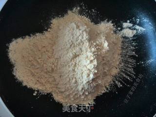 玉米粉油炒面的做法步骤:3