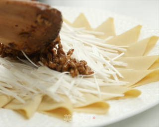 京酱肉丝的做法步骤:13