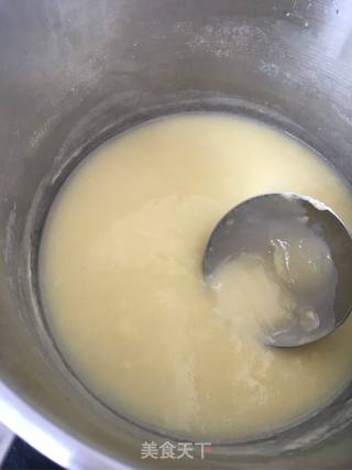 “水果”菠萝软蒸糕的做法步骤:9