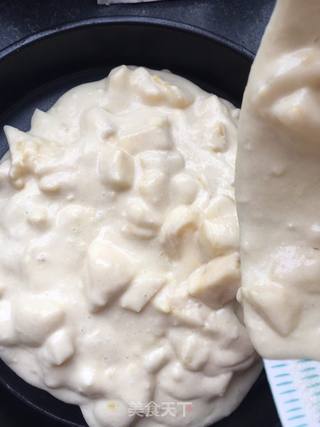 “水果”菠萝软蒸糕的做法步骤:14