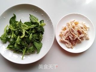 冰草芒果鸡肉色拉的做法步骤：2