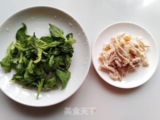 冰草芒果鸡肉色拉的做法步骤:2