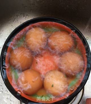 荠菜花煮蛋的做法步骤：5