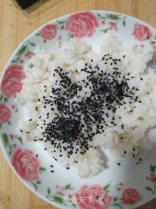 芝麻饭团的做法步骤:3