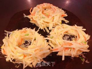 #鸡蛋#土豆胡萝卜抱蛋的做法步骤:8