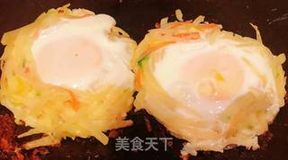 #鸡蛋#土豆胡萝卜抱蛋的做法步骤:10
