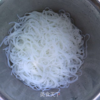 菠菜拌粉丝的做法步骤:4