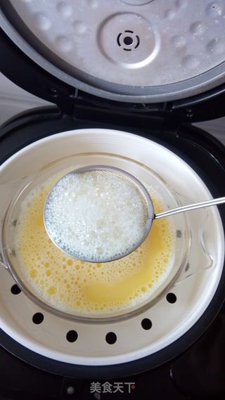 鸡蛋羹的做法步骤:6
