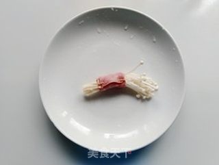 培根金针菇卷的做法步骤:4