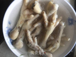 芥末鸡爪的做法步骤:4